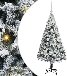 vidaXL kunstkerstboom wit 120 cm