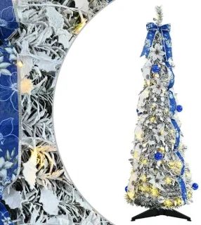 vidaXL kunstkerstboom wit 120 cm