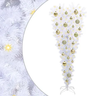 vidaXL kunstkerstboom wit 120 cm