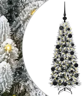 vidaXL kunstkerstboom wit 120 cm