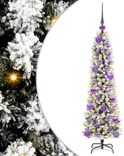 vidaXL kunstkerstboom wit 120 cm