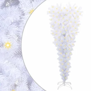 vidaXL kunstkerstboom wit 120 cm