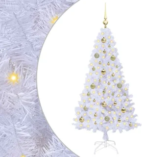 vidaXL Kunstkerstboom wit 150 cm
