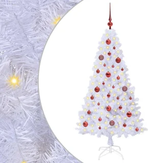 vidaXL kunstkerstboom wit 150 cm