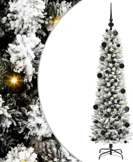 vidaXL Kunstkerstboom wit 150 cm
