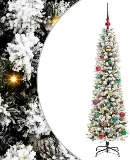 vidaXL kunstkerstboom wit 150 cm