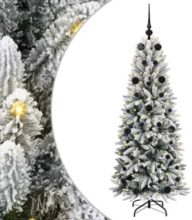 vidaXL kunstkerstboom wit 150 cm