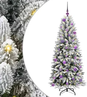 vidaXL kunstkerstboom wit 150 cm