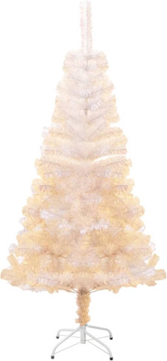 vidaXL Kunstkerstboom wit 150 cm PVC
