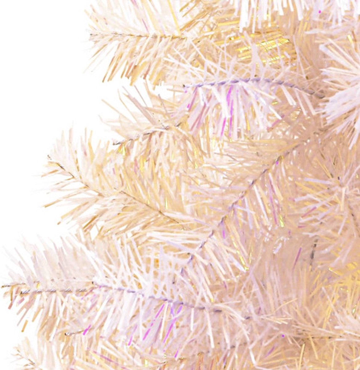 vidaXL Kunstkerstboom wit 150 cm PVC
