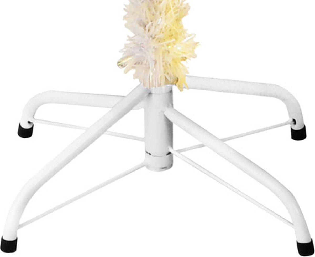 vidaXL Kunstkerstboom wit 150 cm PVC