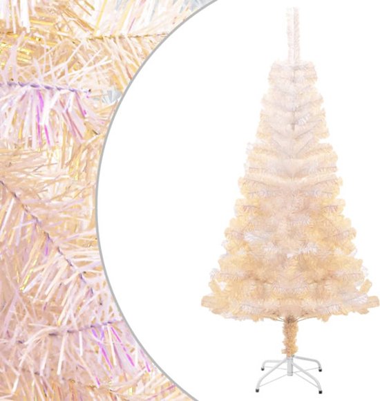vidaXL Kunstkerstboom wit 150 cm PVC
