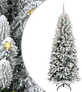 vidaXL Kunstkerstboom wit 150 cm