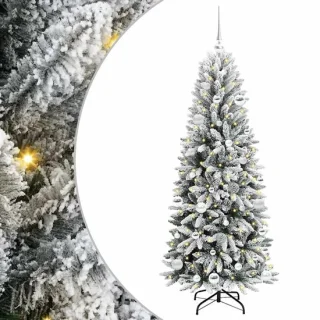 vidaXL kunstkerstboom wit 150 cm