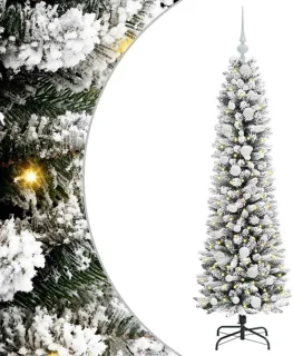 vidaXL Kunstkerstboom wit 150 cm