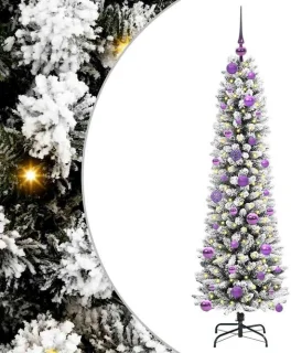 vidaXL Kunstkerstboom wit 150 cm