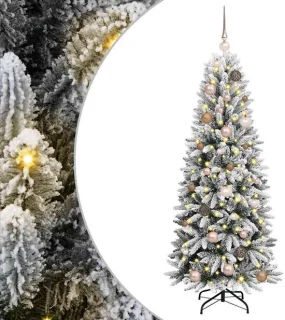 vidaXL kunstkerstboom wit 150 cm