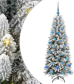 vidaXL Kunstkerstboom wit 150 cm