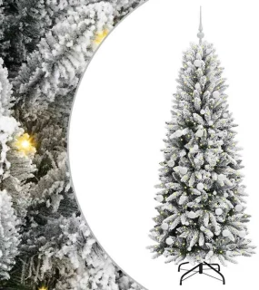 vidaXL Kunstkerstboom wit 180 cm