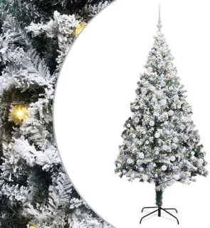 vidaXL kunstkerstboom wit 180 cm