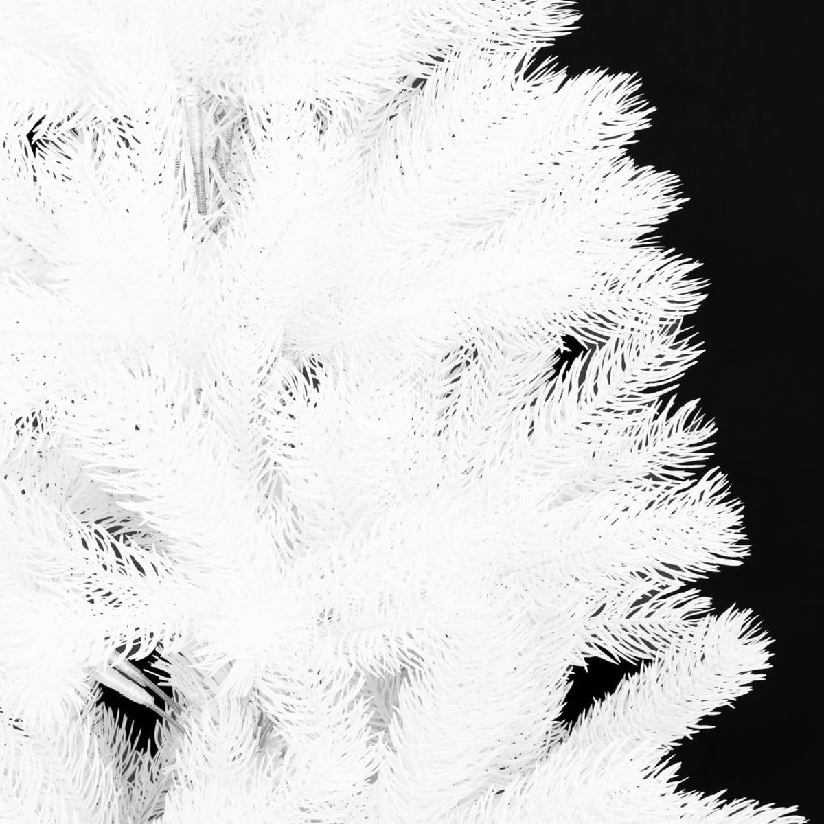 vidaXL Kunstkerstboom wit 240 cm