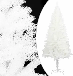 vidaXL Kunstkerstboom wit 240 cm