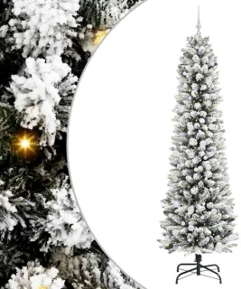 vidaXL kunstkerstboom wit 240 cm