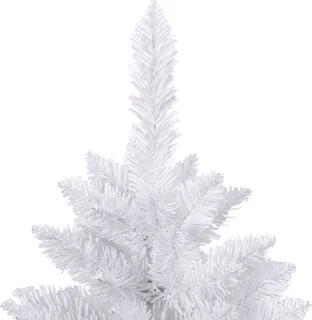 vidaXL Kunstkerstboom Wit 240 cm Met Standaard