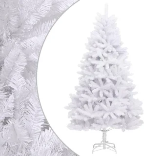 vidaXL Kunstkerstboom Wit 240 cm Met Standaard