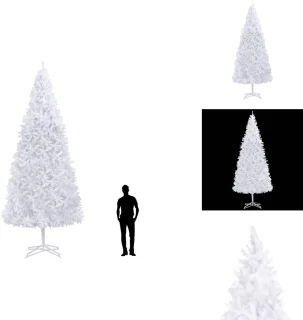vidaXL Kunstkerstboom Wit 500 cm