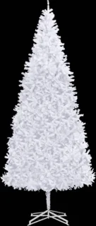 vidaXL Kunstkerstboom Wit 500 cm