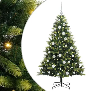 vidaXL kunstmatige gehangde kerstboom groen 150 cm