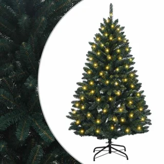 vidaXL Kunstmatige hinged kerstboom 120 cm