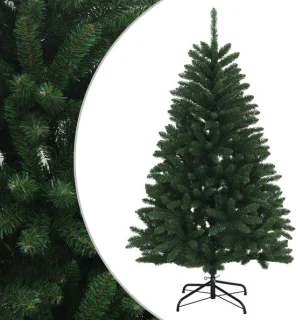 vidaXL Kunstmatige hinged kerstboom 150 cm