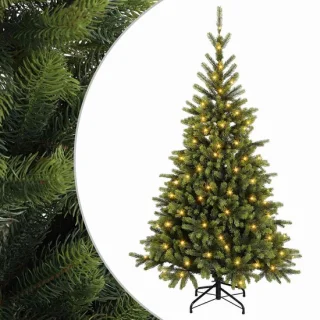 vidaXL kunstmatige hinged kerstboom 240 cm