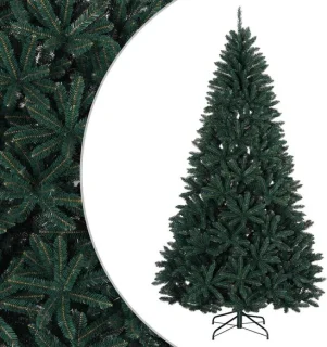 vidaXL kunstmatige hinged kerstboom 300 cm