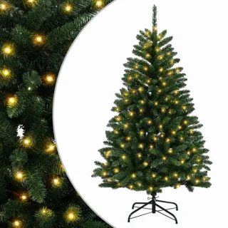 vidaXL kunstmatige hinged kerstboom
