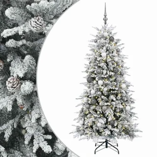 vidaXL kunstmatige hinged kerstboom