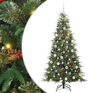 vidaXL kunstmatige hinged kerstboom