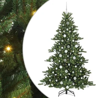 vidaXL kunstmatige hinged kerstboom