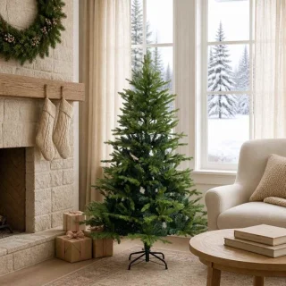 vidaXL kunstmatige kerstboom, 150 cm