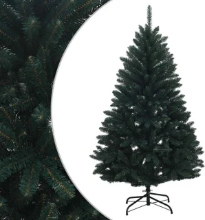 vidaXL kunstmatige kerstboom 150 cm in donkergroen