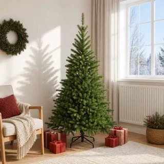 vidaXL kunstmatige kerstboom 180 cm groen