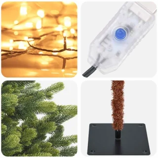 vidaXL kunstmatige kerstboom 180 cm