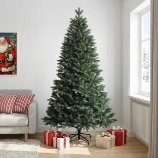 vidaXL kunstmatige kerstboom 210 cm