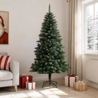 vidaXL kunstmatige kerstboom 210 cm