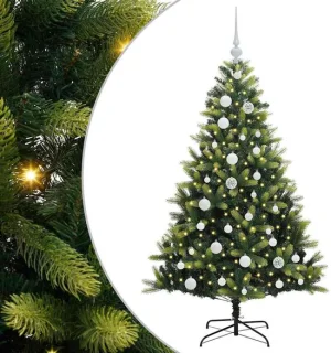 vidaXL kunstmatige kerstboom groen 120 cm