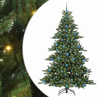 vidaXL kunstmatige kerstboom groen 210 cm