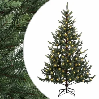vidaXL kunstmatige kerstboom met scharnieren 150 cm