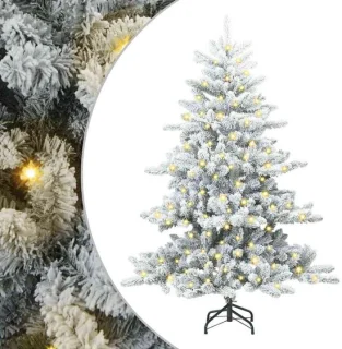 vidaXL kunstmatige kerstboom wit 150 cm